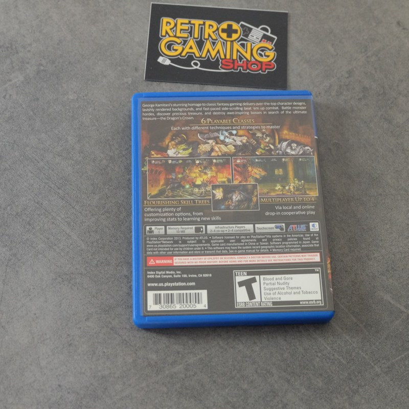 Vendita Dragon's Crown - Retrogaming Shop