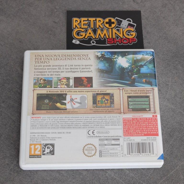 Vendita The Legend of Zelda: Ocarina of Time 3d - Retrogaming Shop