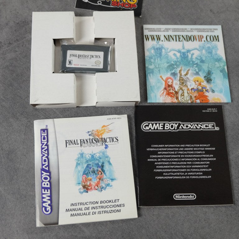 Final Fantasy Tactics Advance Nintendo