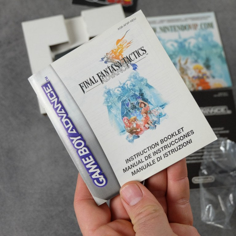 Final Fantasy Tactics Advance Nintendo
