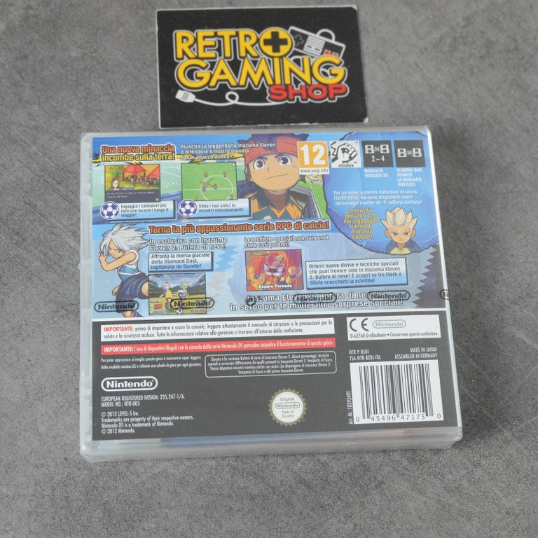 Vendita Inazuma Eleven 2 Bufera di Neve Nuovo - Retrogaming Shop