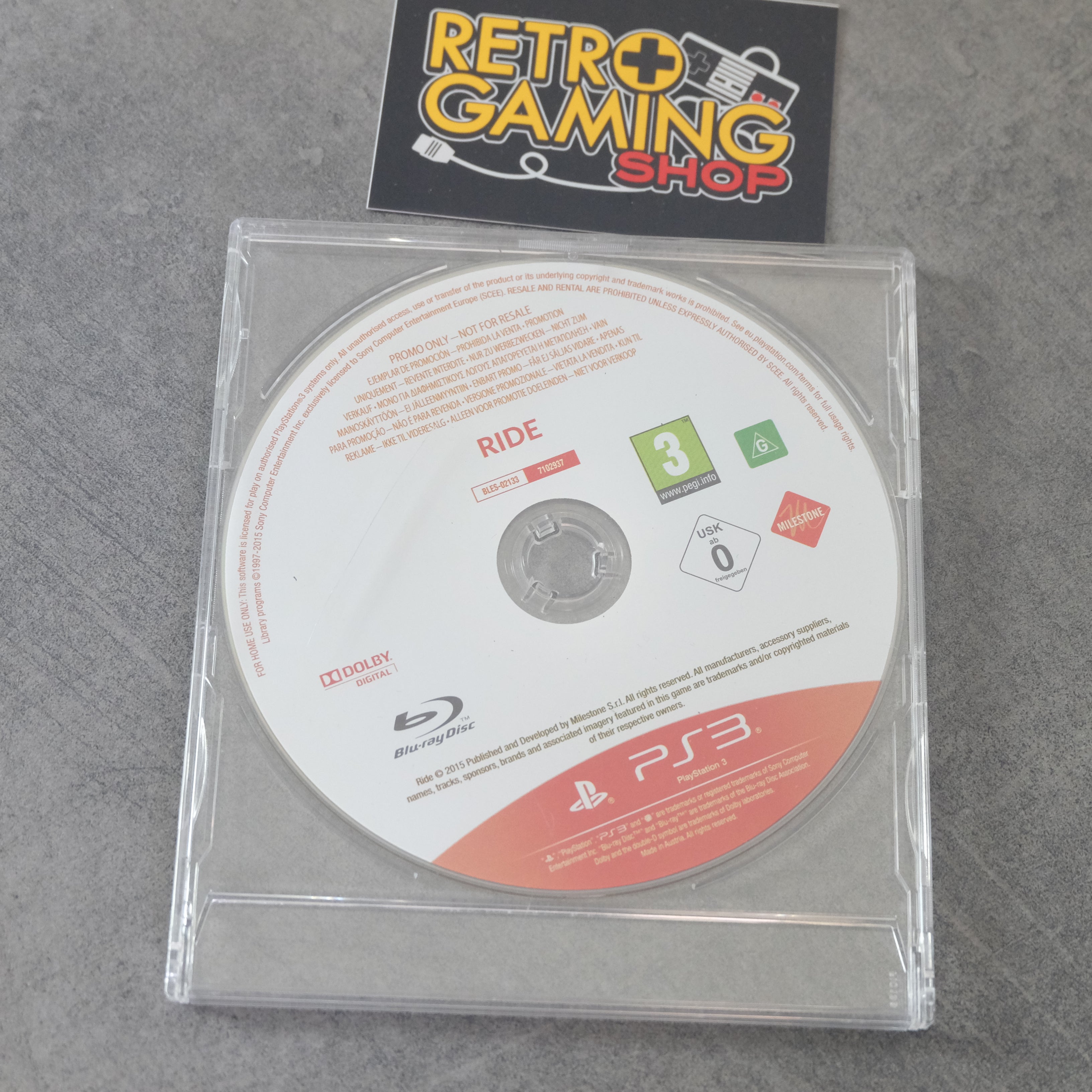 Vendita Ride Promo - Retrogaming Shop