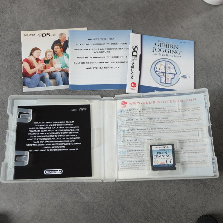 Vendita Brain Training Del Dr.Kawashima ma in Tedesco - Retrogaming Shop