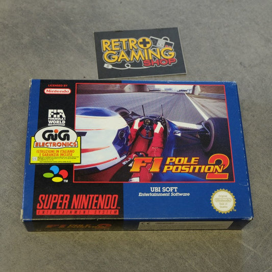 F-1 Pole Position 2 Nintendo