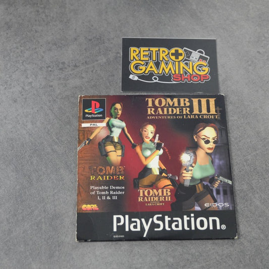 Playable Demos of Tomb Raider I, II. III