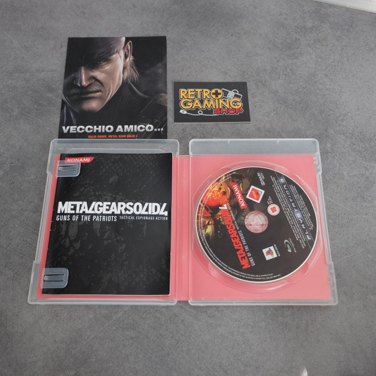 Vendita Metal Gear Solid 4: Guns Of the Patriots - Retrogaming Shop