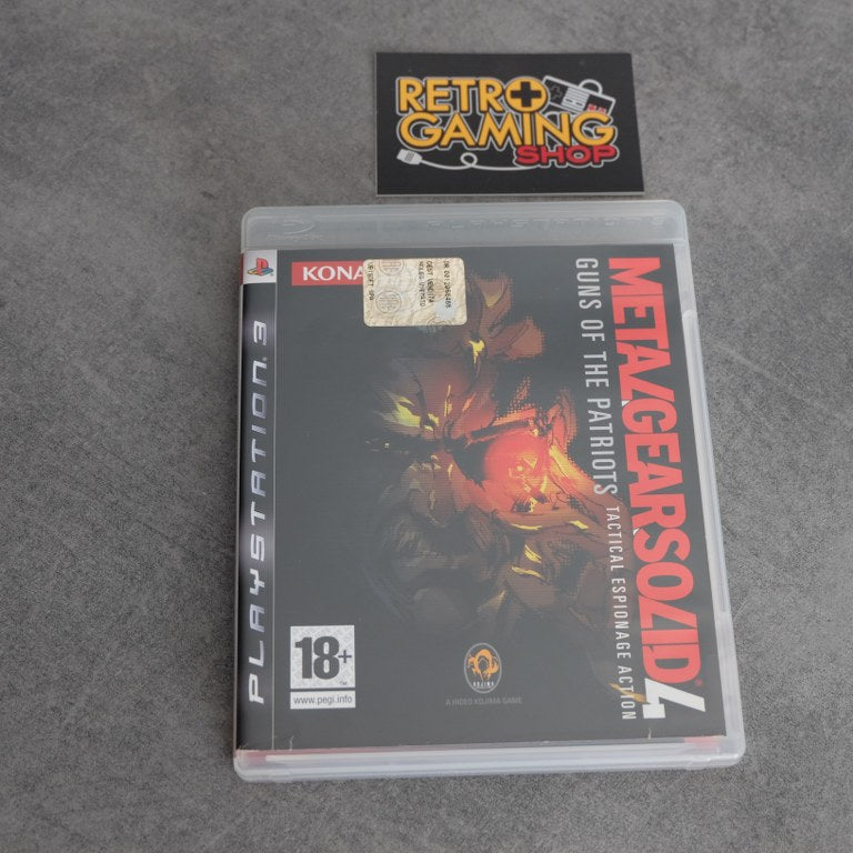 Vendita Metal Gear Solid 4: Guns Of the Patriots - Retrogaming Shop
