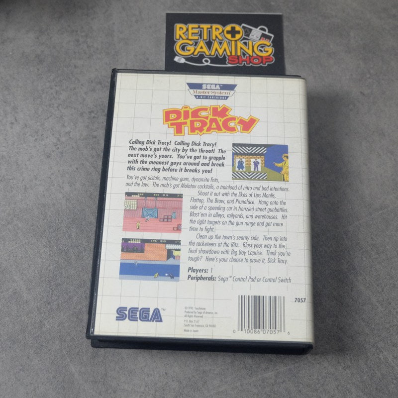 Dick Tracy SEGA