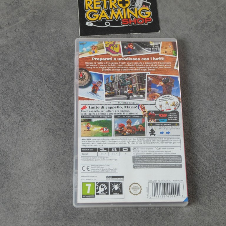 Vendita Super Mario Odyssey - Retrogaming Shop