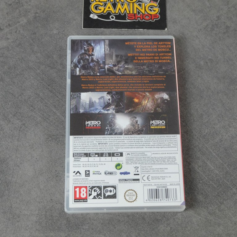 Vendita Metro Redux - Retrogaming Shop