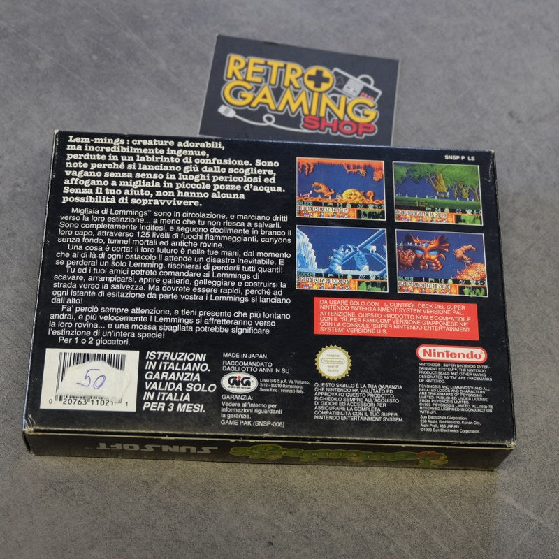 Vendita Lemmings - Retrogaming Shop