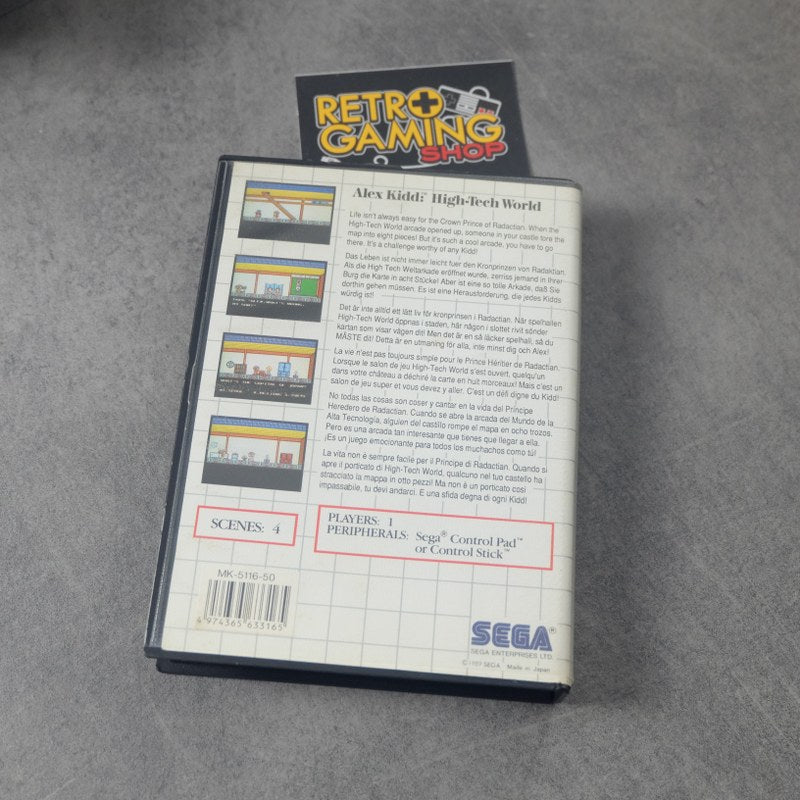Vendita Alex Kidd IN High-tech World - Retrogaming Shop