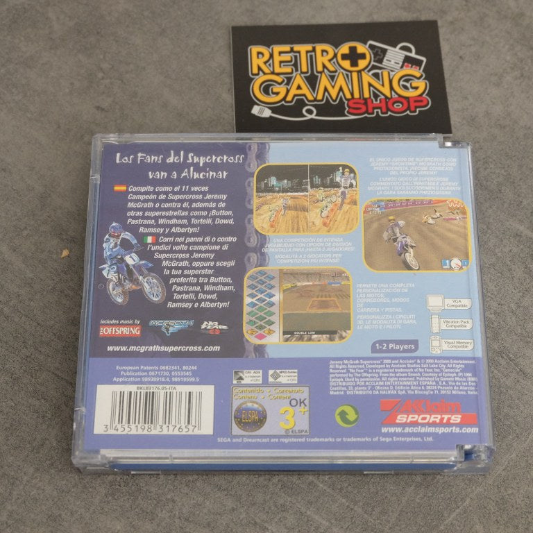 Vendita Jeremy Mc Grath Supercross 2000 - Retrogaming Shop