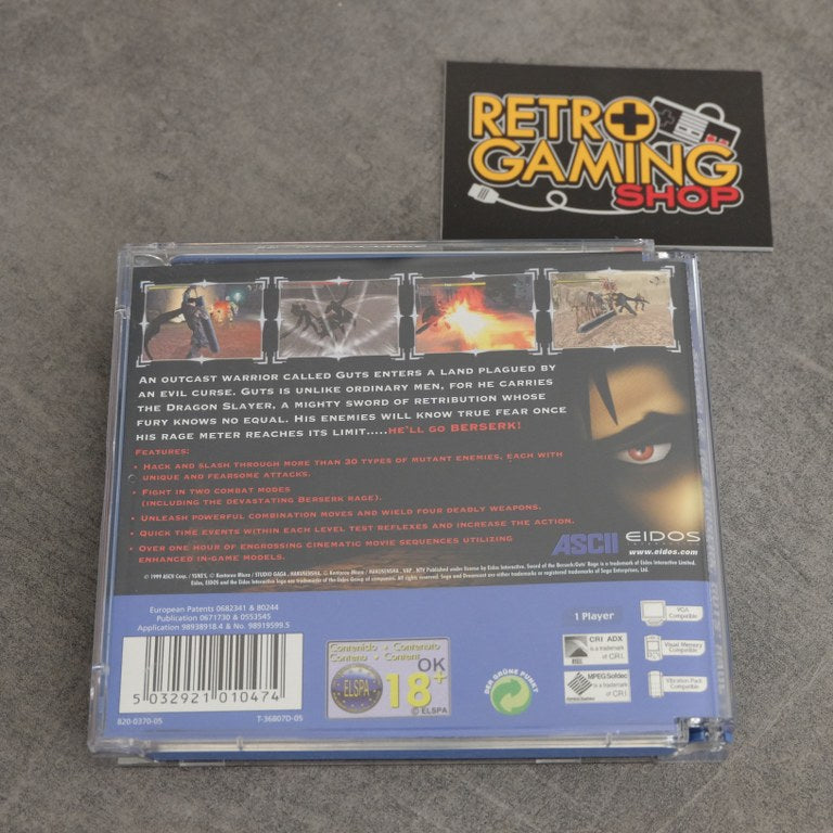Vendita Sword Of the Berserk: Guts’ Rage - Retrogaming Shop