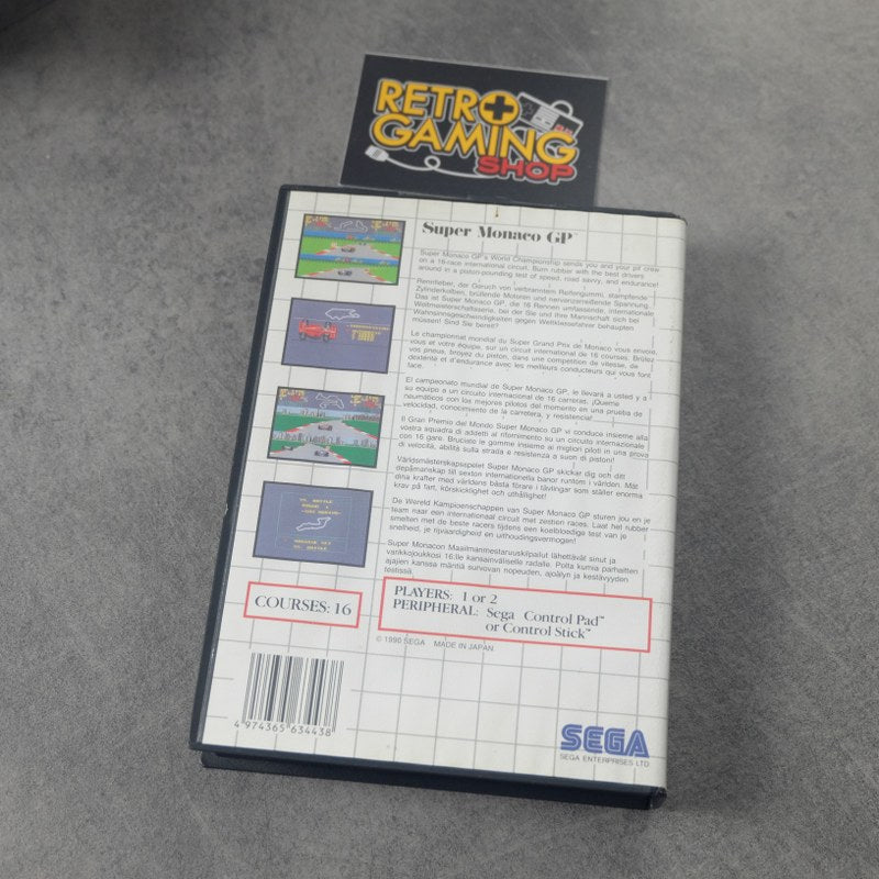 Vendita Super Monaco Gp - Retrogaming Shop