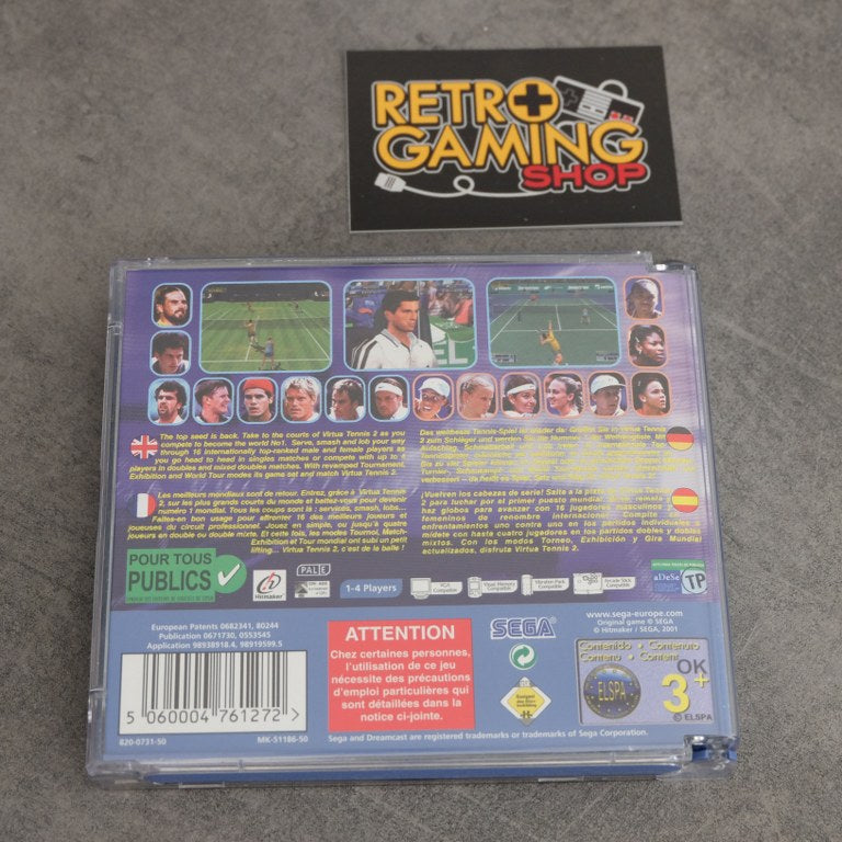 Vendita Virtua Tennis 2 - Retrogaming Shop