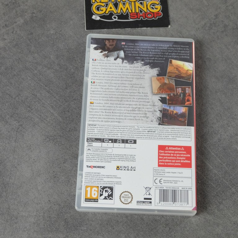 The Raven Remastered Nintendo