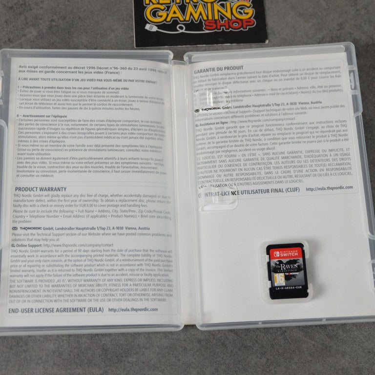 The Raven Remastered Nintendo