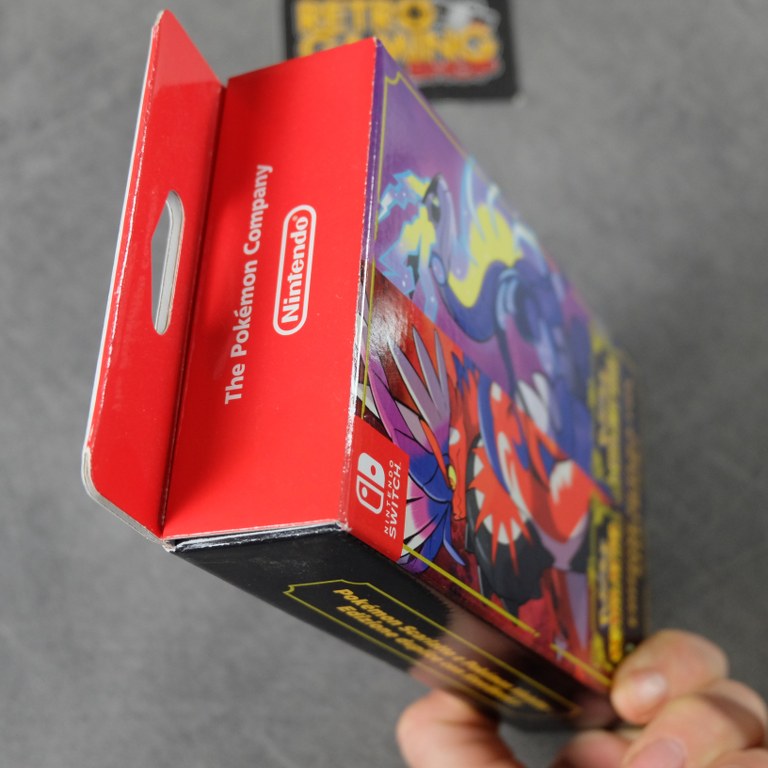 Pokemon Scarlatto/Violetto Edizione duplice Con Steelbook Nuovo Nintendo