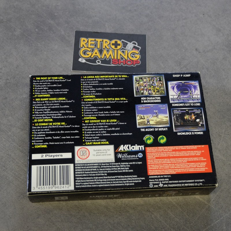 Vendita Ultimate Mortal Kombat 3 - Retrogaming Shop