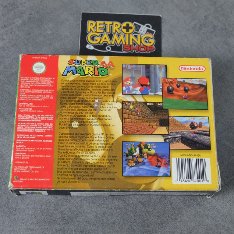 Vendita Super Mario 64 - Retrogaming Shop