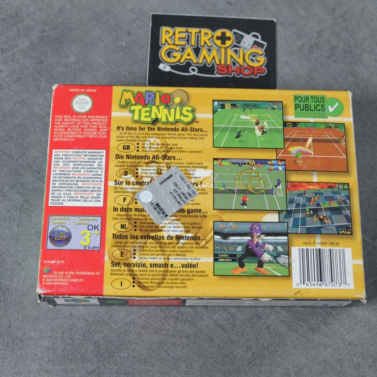 Mario Tennis Nintendo