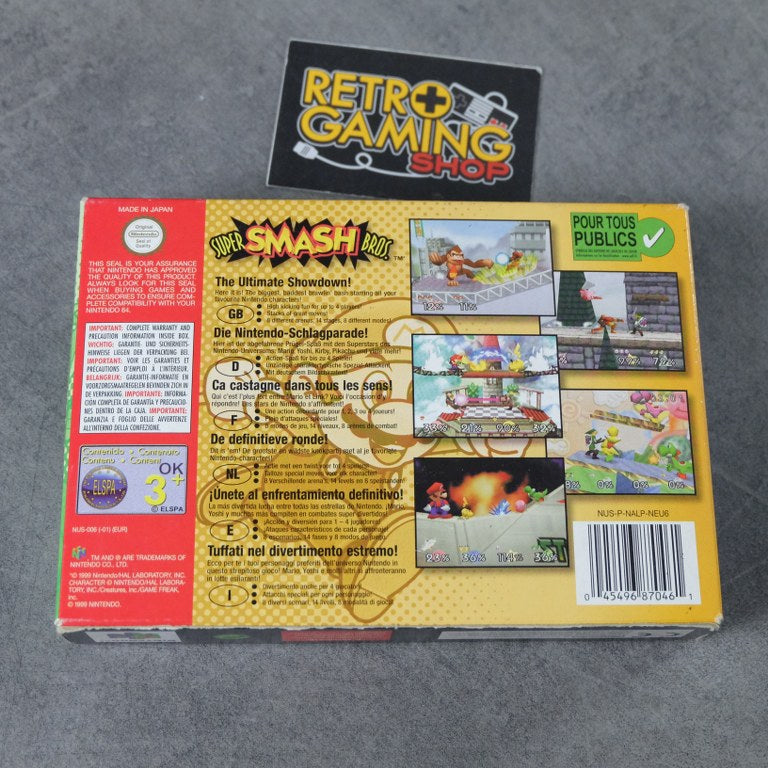 Vendita Super Smash Bros. - Retrogaming Shop