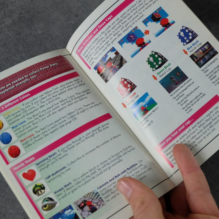 Super Mario 64 Honk Kong Version Nintendo