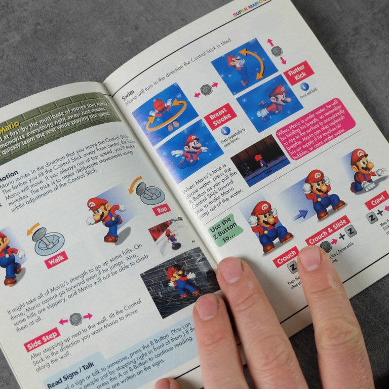 Super Mario 64 Honk Kong Version Nintendo