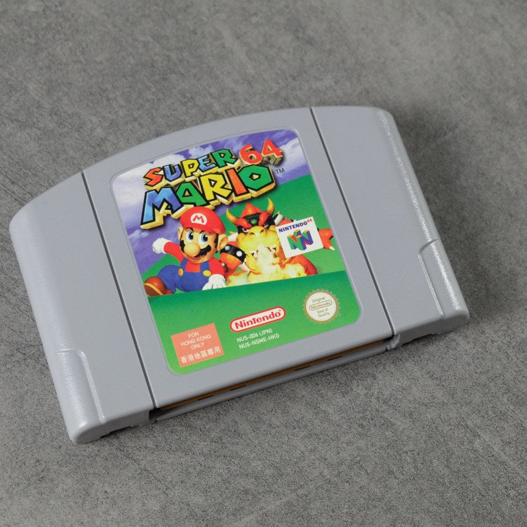 Super Mario 64 Honk Kong Version Nintendo