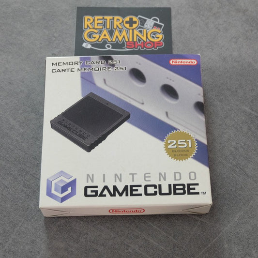 Memory Card 251 Blocchi Gamecube Boxata Nintendo