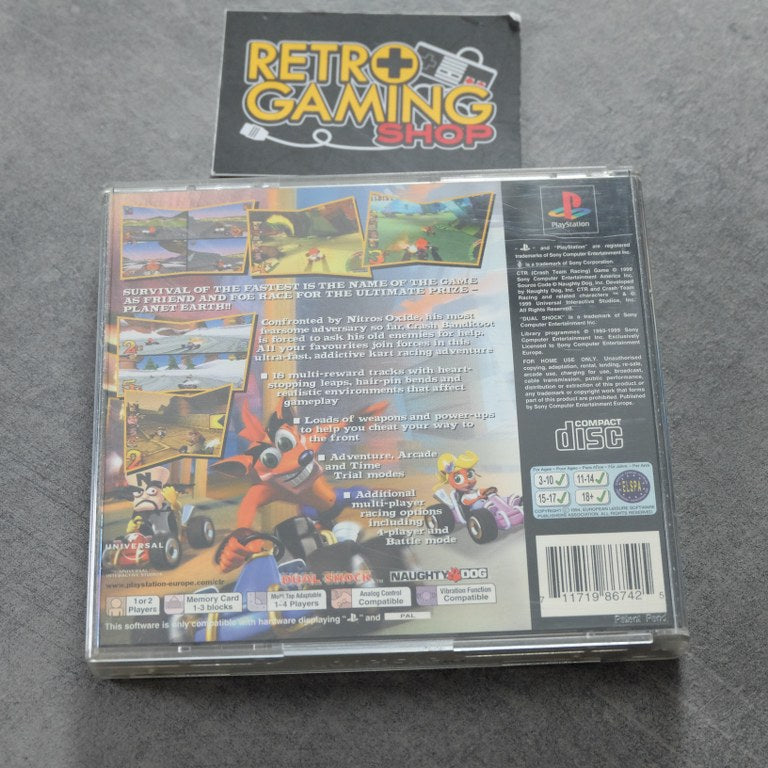 Vendita Crash Team Racing - Retrogaming Shop