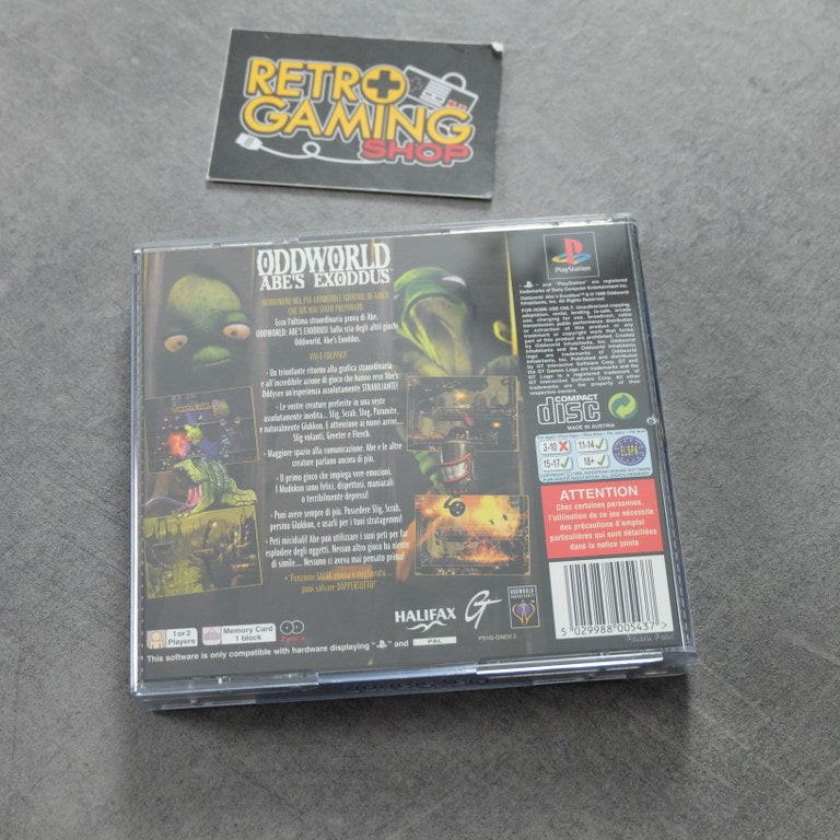 Vendita Oddworld Abe’s Exoddus - Retrogaming Shop