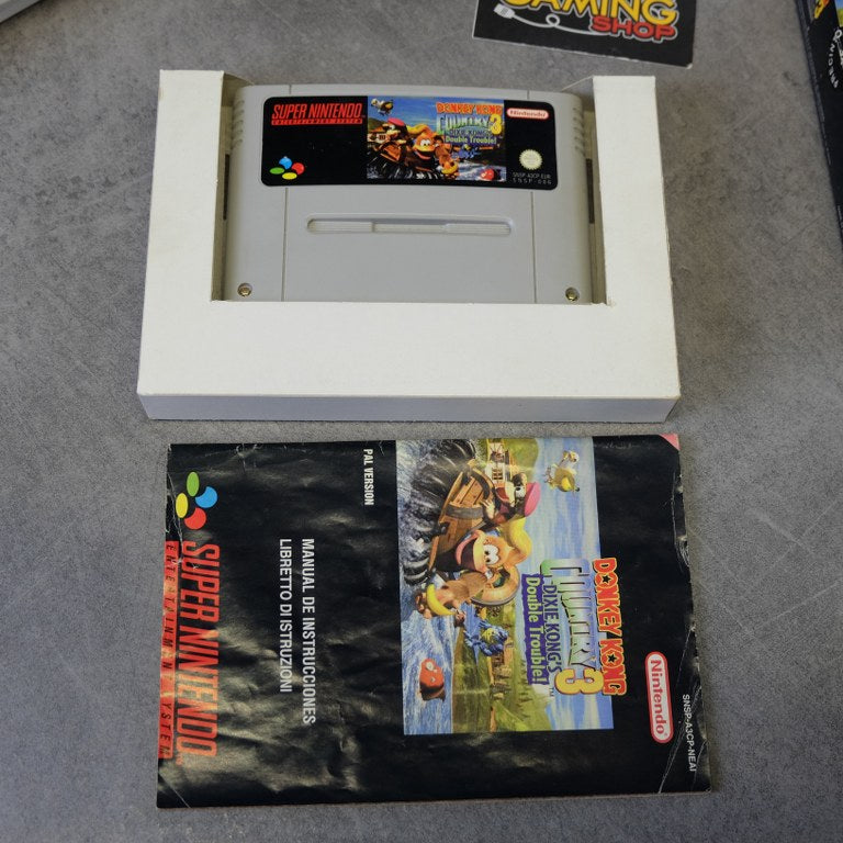 Donkey Kong Country 3 Dixie Kong's Double Trouble Nintendo