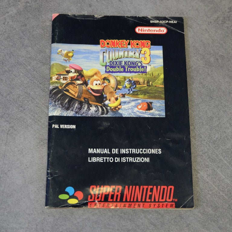 Donkey Kong Country 3 Dixie Kong's Double Trouble Nintendo