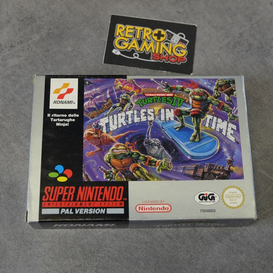 Teenage Mutant Hero Turtles Iv: Turtles in Time Nintendo