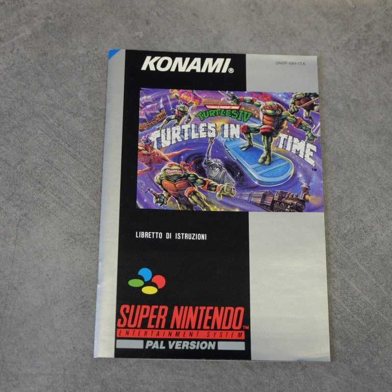 Teenage Mutant Hero Turtles Iv: Turtles in Time Nintendo
