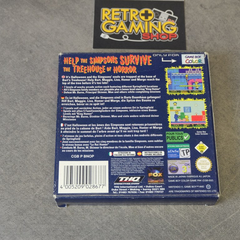 The Simpson Night of The Living Treehouse of Horror Nintendo