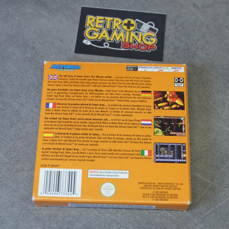 Metroid Zero Mission Nintendo