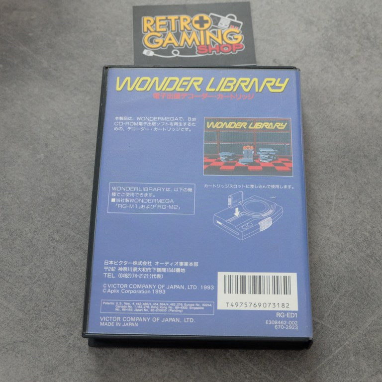 Vendita Wonder Library - Retrogaming Shop