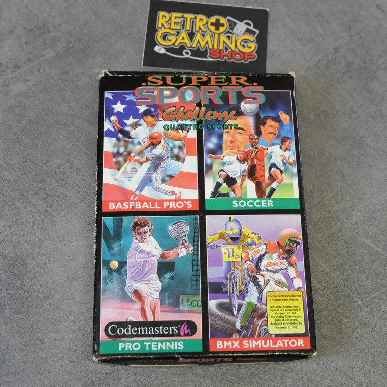 Vendita Super Sports Challenge Quattro Sports - Retrogaming Shop