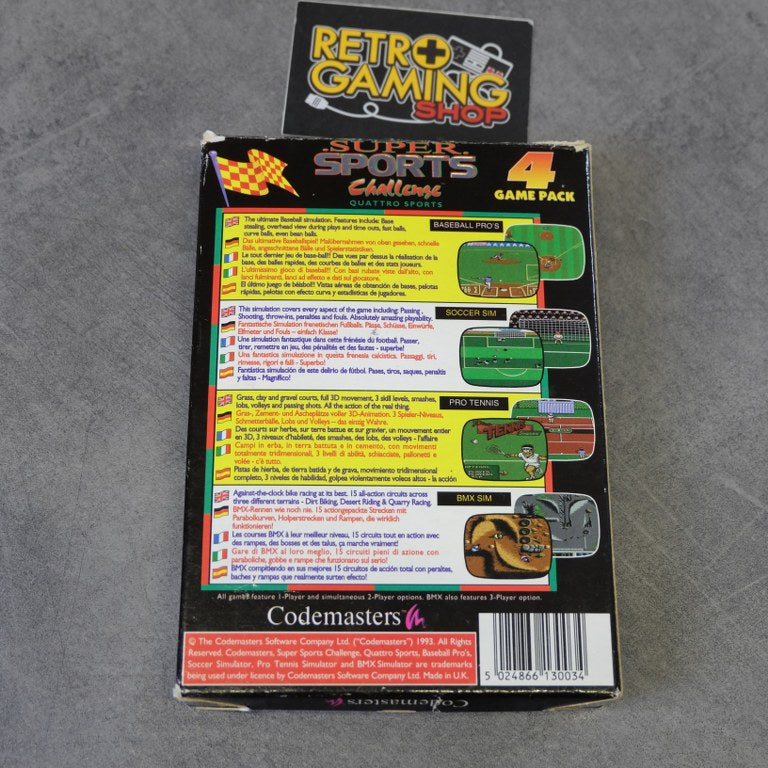 Super Sports Challenge Quattro Sports Nintendo