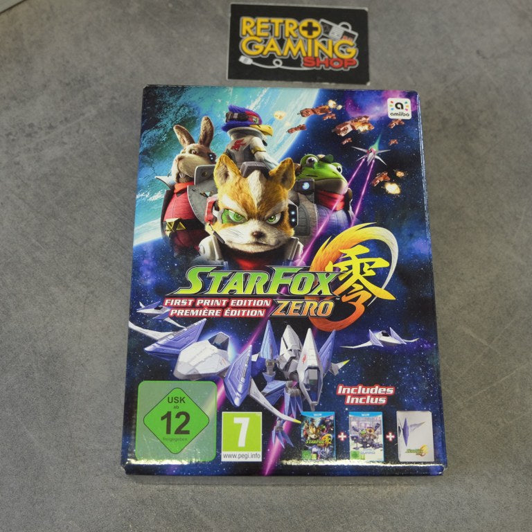 Starfox Zero First Print Edition Nuovo Nintendo