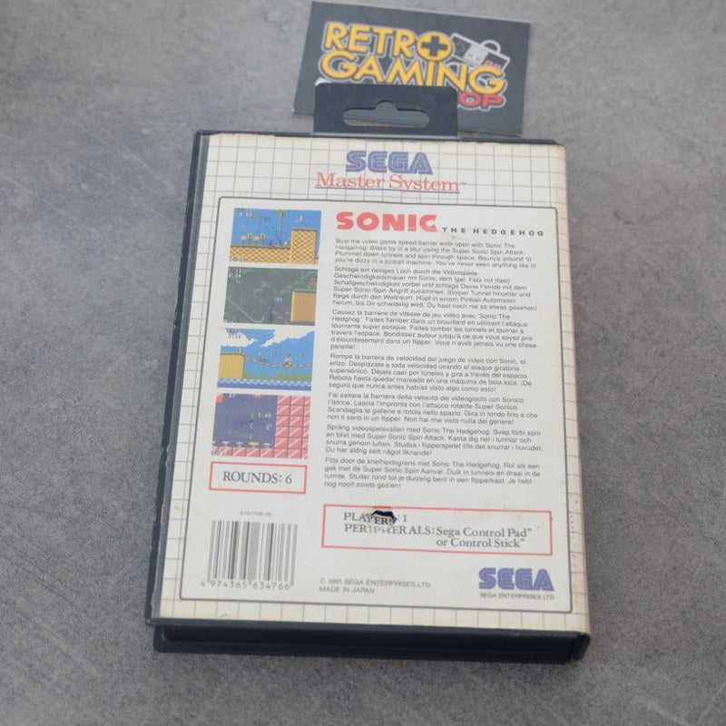 Vendita Sonic the Hedgehog - Retrogaming Shop