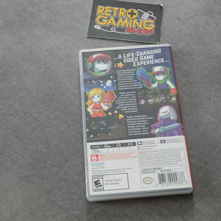Vendita Cave Story + - Retrogaming Shop