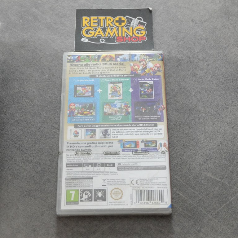 Vendita Super Mario 3D All Stars Nuovo - Retrogaming Shop