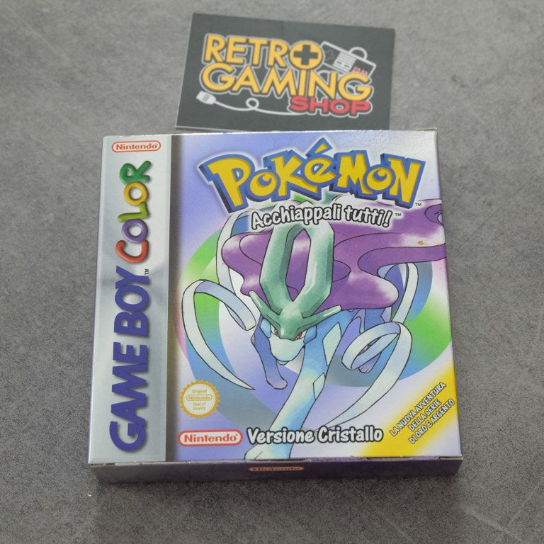 Vendita Pokemon Versione Cristallo - Retrogaming Shop
