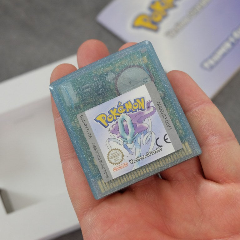 Vendita Pokemon Versione Cristallo - Retrogaming Shop