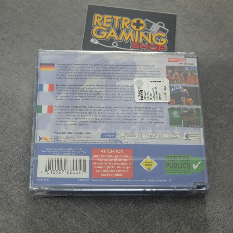 Vendita ESPN International Track And Field Nuovo - Retrogaming Shop