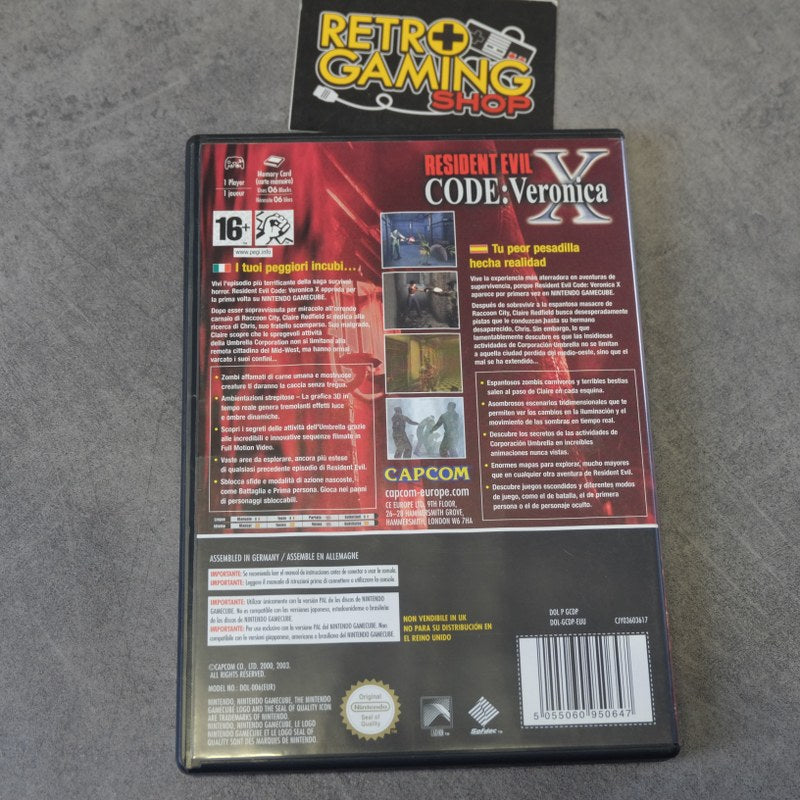 Resident Evil Code Veronica X Nintendo
